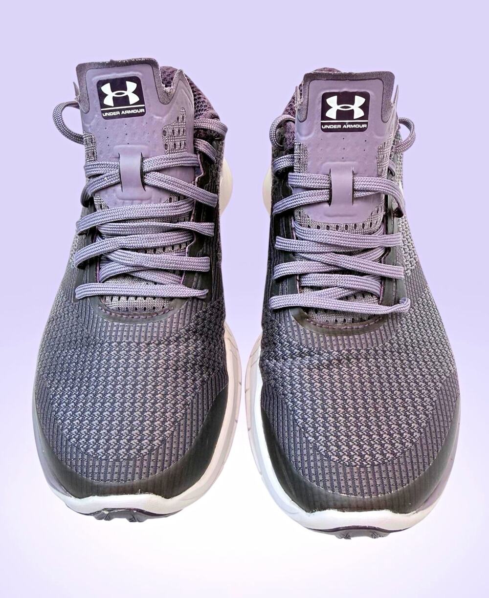 Under Armour Charged Lightning Gray Low Top Lace-Up Sneaker 1285494-033